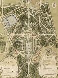 Recueil des "Plans des châteaux et parcs de Versailles, Trianon et Marly vers 1732" ; Relié aux-Pierre Prieur-Premier Image Canvas