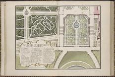 Recueil des "Plans des châteaux et parcs de Versailles, Trianon et Marly vers 1732" ; Relié aux-Pierre Prieur-Framed Premium Giclee Print