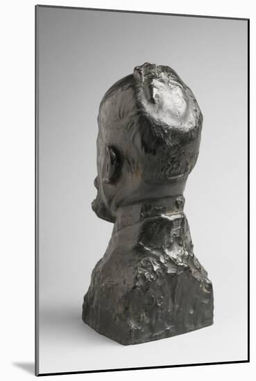 Pierre Puvis De Chavannes, Modeled 1890, Cast by Alexis Rudier (1874-1952) 1926 (Bronze)-Auguste Rodin-Mounted Giclee Print