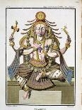 Brahma, Hindu God of Creation, from "Voyage aux Indes et a La Chine"-Pierre Sonnerat-Giclee Print