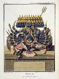 Weaver at Loom, Engraving from Voyage to East Indies and China Between 1774 and 1781-Pierre Sonnerat-Giclee Print