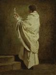 Deacon Holding a Chalice, C.1743-47 (Oil on Canvas)-Pierre Subleyras-Giclee Print