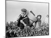 Pierre Tchernia During Grape-Harvest in Libourne, France, September 1986-null-Mounted Photo