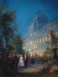 Festival at Night at the Tuileries June 10, 1867-Pierre Tetar Van Elven-Giclee Print