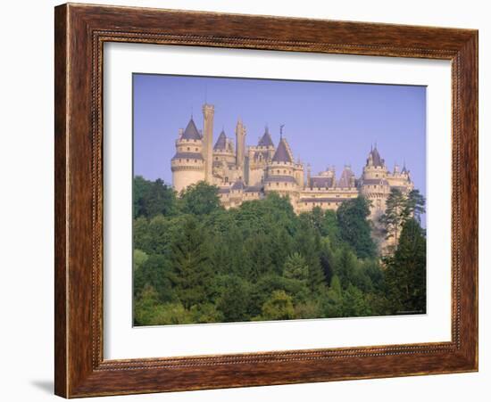 Pierrefonds Castle, Picardie (Picardy), France, Europe-John Miller-Framed Photographic Print