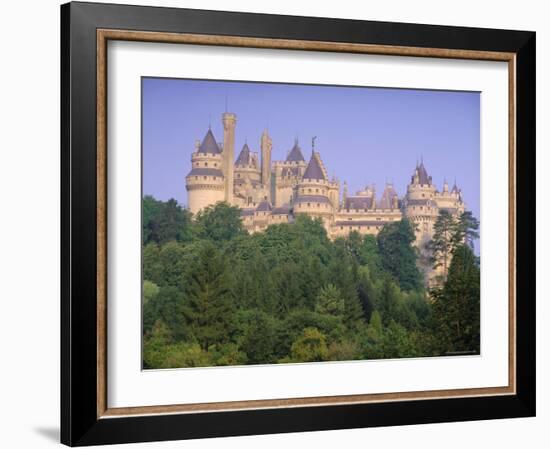 Pierrefonds Castle, Picardie (Picardy), France, Europe-John Miller-Framed Photographic Print