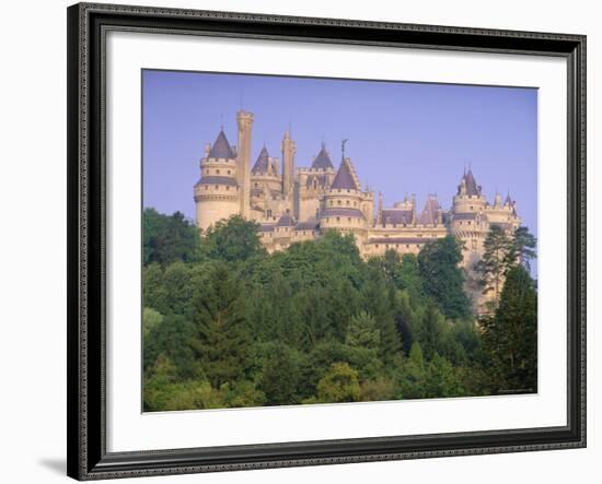 Pierrefonds Castle, Picardie (Picardy), France, Europe-John Miller-Framed Photographic Print
