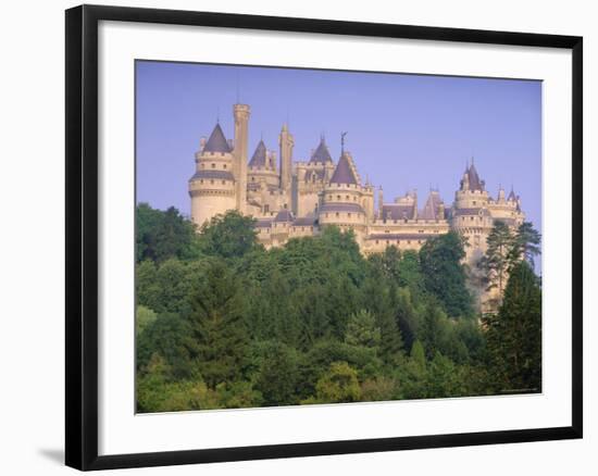 Pierrefonds Castle, Picardie (Picardy), France, Europe-John Miller-Framed Photographic Print