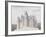 Pierrefonds, château, élévation extérieure sur la ligne C.D. du fossé-Eugène Viollet-le-Duc-Framed Giclee Print