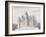 Pierrefonds, château, élévation extérieure sur la ligne C.D. du fossé-Eugène Viollet-le-Duc-Framed Giclee Print