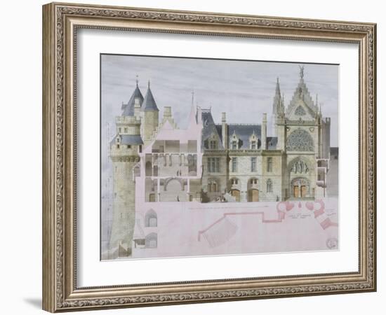 Pierrefonds-Eugène Viollet-le-Duc-Framed Giclee Print