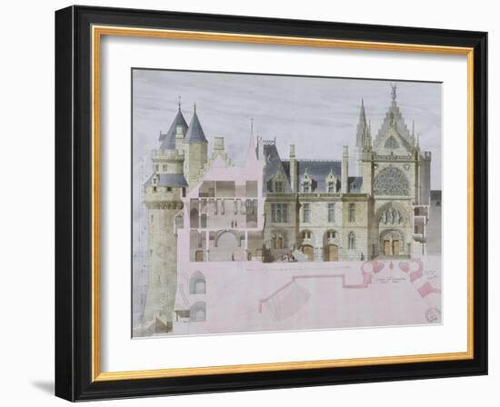 Pierrefonds-Eugène Viollet-le-Duc-Framed Giclee Print