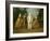 Pierrot and Harlequin-Philippe Mercier-Framed Giclee Print