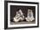 Pierrot and Pierrette, Porcelain, Gotha Manufacture, Thuringia, Germany-null-Framed Giclee Print