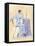 Pierrot at a Table-Judy Mastrangelo-Framed Premier Image Canvas