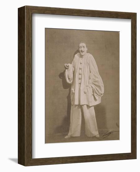 Pierrot riant-Gaspard Félix Tournachon-Framed Giclee Print