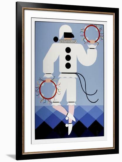 Pierrot-Giancarlo Impiglia-Framed Limited Edition