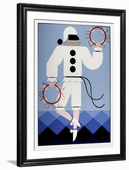 Pierrot-Giancarlo Impiglia-Framed Limited Edition