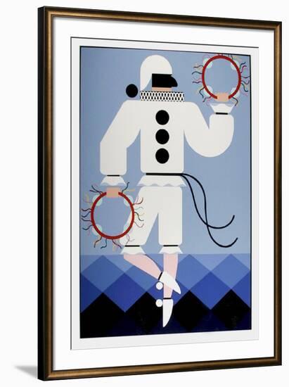 Pierrot-Giancarlo Impiglia-Framed Limited Edition