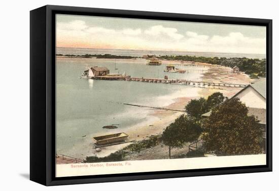 Piers, Sarasota, Florida-null-Framed Stretched Canvas