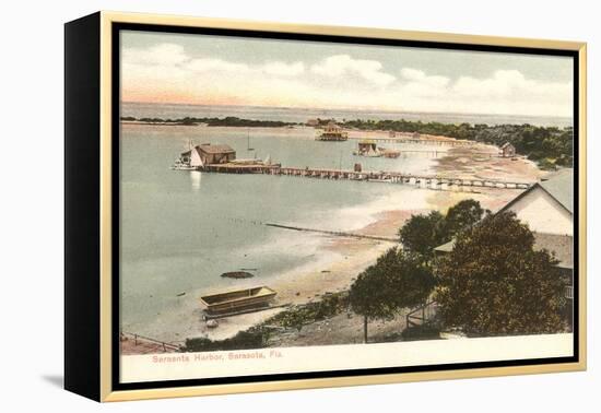 Piers, Sarasota, Florida-null-Framed Stretched Canvas