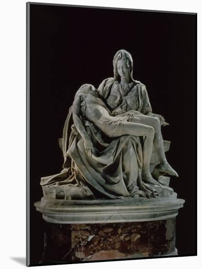 Piet�1496 Marble Sculpture, Saint Peter's, Rome-Michelangelo Buonarroti-Mounted Photographic Print