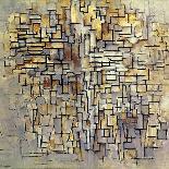 Composition with Grid 2, 1915-Piet Mondrian-Art Print