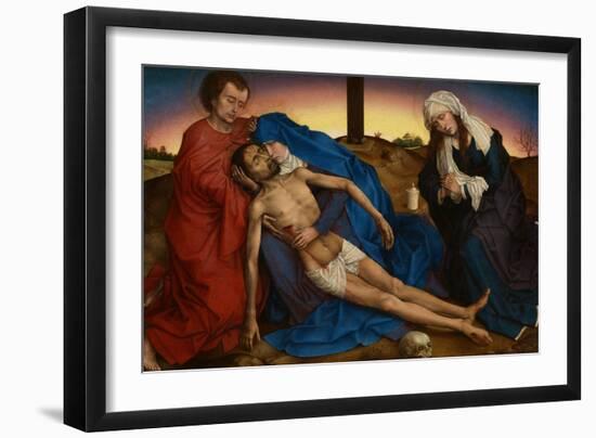 Pietà, 1436-1446-Rogier van der Weyden-Framed Giclee Print