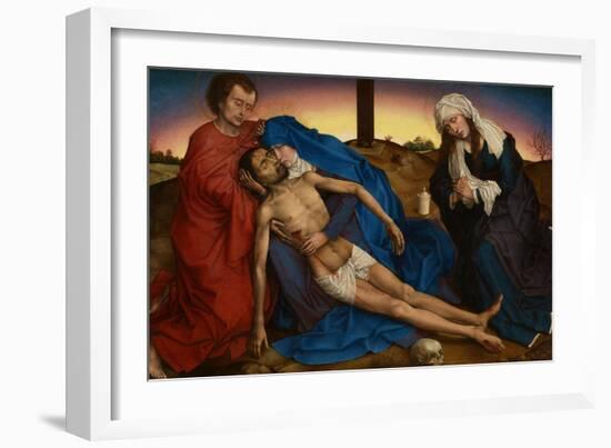 Pietà, 1436-1446-Rogier van der Weyden-Framed Giclee Print