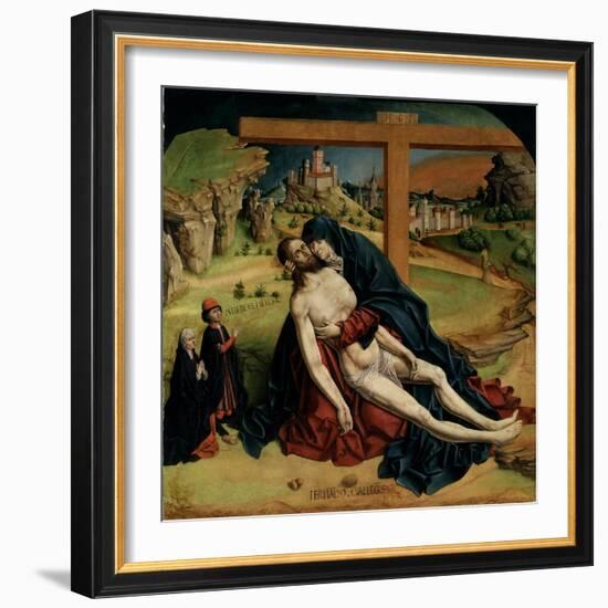 Pietà, 1465-1470-Fernando Gallego-Framed Giclee Print