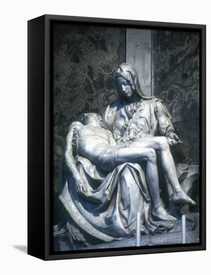 Pieta, 1498-1500-Michelangelo Buonarroti-Framed Premier Image Canvas