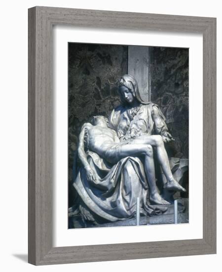 Pieta, 1498-1500-Michelangelo Buonarroti-Framed Photographic Print