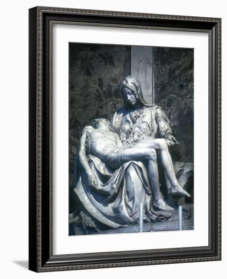 Pieta, 1498-1500-Michelangelo Buonarroti-Framed Photographic Print