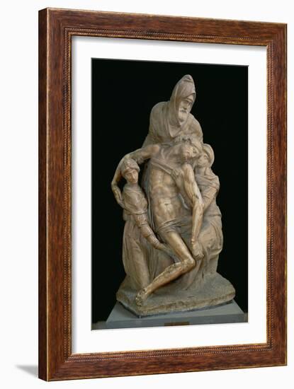 Pieta, 1553-Michelangelo Buonarroti-Framed Giclee Print