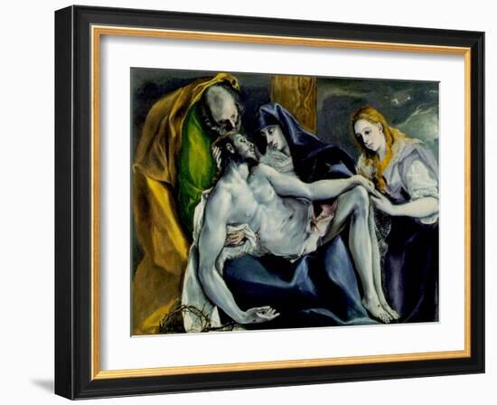 Pieta, 1587-97-El Greco-Framed Giclee Print