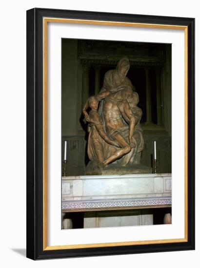 Pieta, 16th century-Michelangelo Buonarroti-Framed Giclee Print