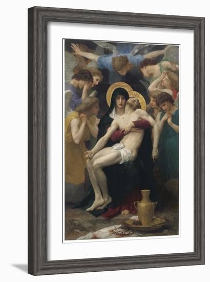 Pieta, 1876-William Adolphe Bouguereau-Framed Giclee Print