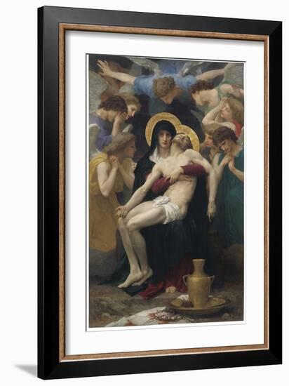 Pieta, 1876-William Adolphe Bouguereau-Framed Giclee Print