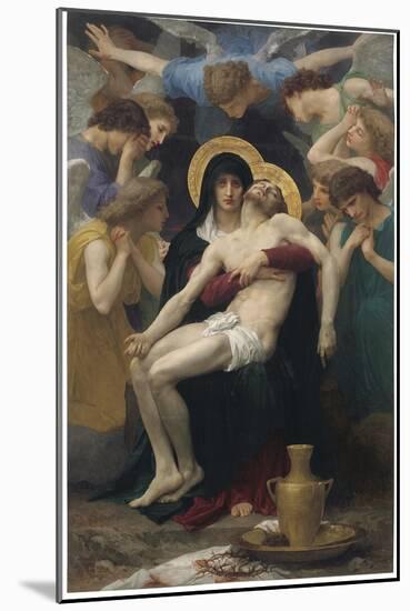 Pieta, 1876-William Adolphe Bouguereau-Mounted Giclee Print