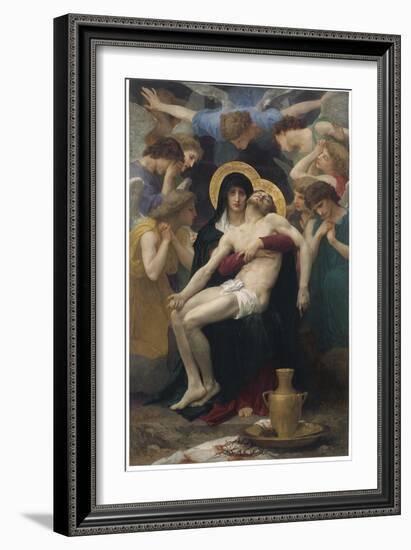 Pieta, 1876-William Adolphe Bouguereau-Framed Giclee Print