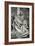 Pieta by Michelangelo Buonarroti, black and white photo-Michelangelo Buonarroti-Framed Giclee Print