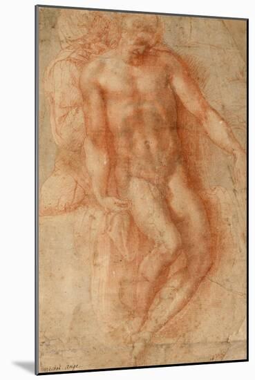 Pieta, c.1530-36-Michelangelo Buonarroti-Mounted Giclee Print