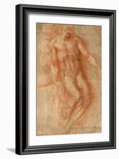 Pieta, c.1530-36-Michelangelo Buonarroti-Framed Giclee Print