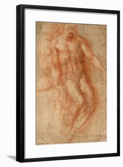 Pieta, c.1530-36-Michelangelo Buonarroti-Framed Giclee Print