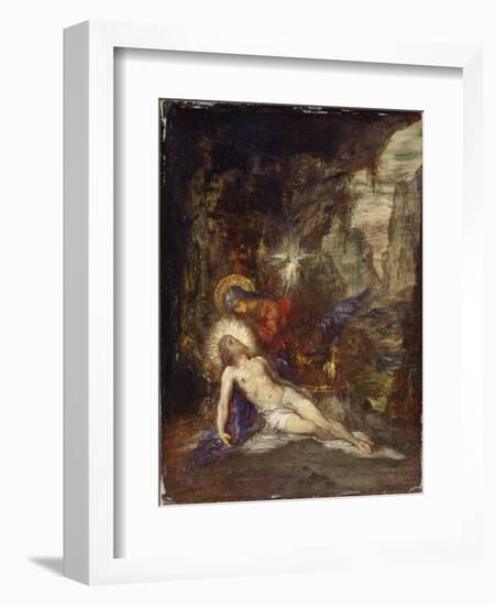 Pietà, C. 1876-Gustave Moreau-Framed Giclee Print