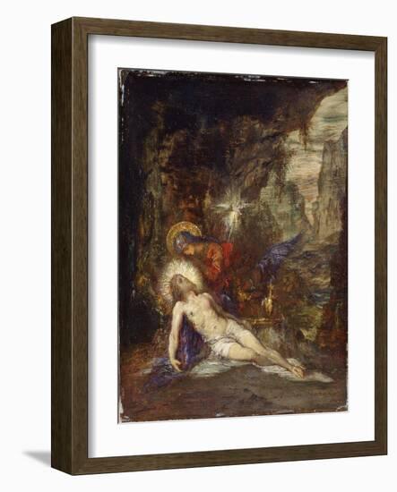 Pietà, C. 1876-Gustave Moreau-Framed Giclee Print