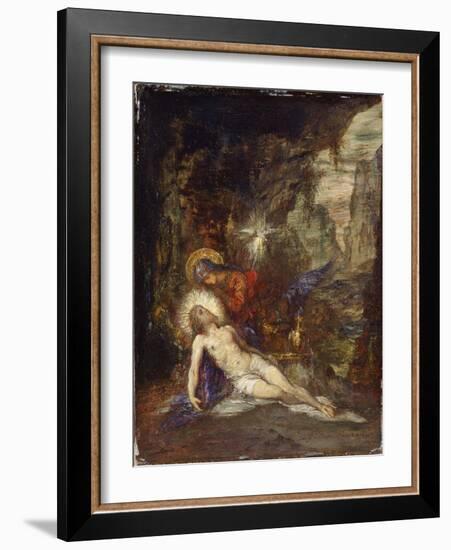 Pietà, C. 1876-Gustave Moreau-Framed Giclee Print