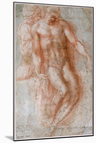 Pietà, Ca 1530-1536-Michelangelo Buonarroti-Mounted Giclee Print