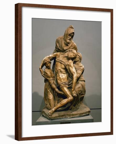 Pieta, circa 1550-Michelangelo Buonarroti-Framed Giclee Print