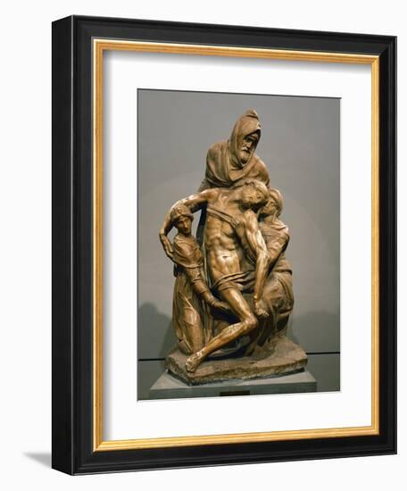 Pieta, circa 1550-Michelangelo Buonarroti-Framed Giclee Print